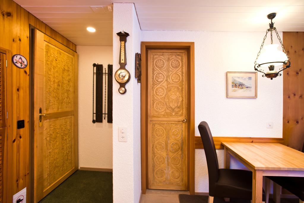 Mom - Alpine Boutique Apartments, Grindelwald Gletscher, Eiger View Terrace Studio Oda fotoğraf