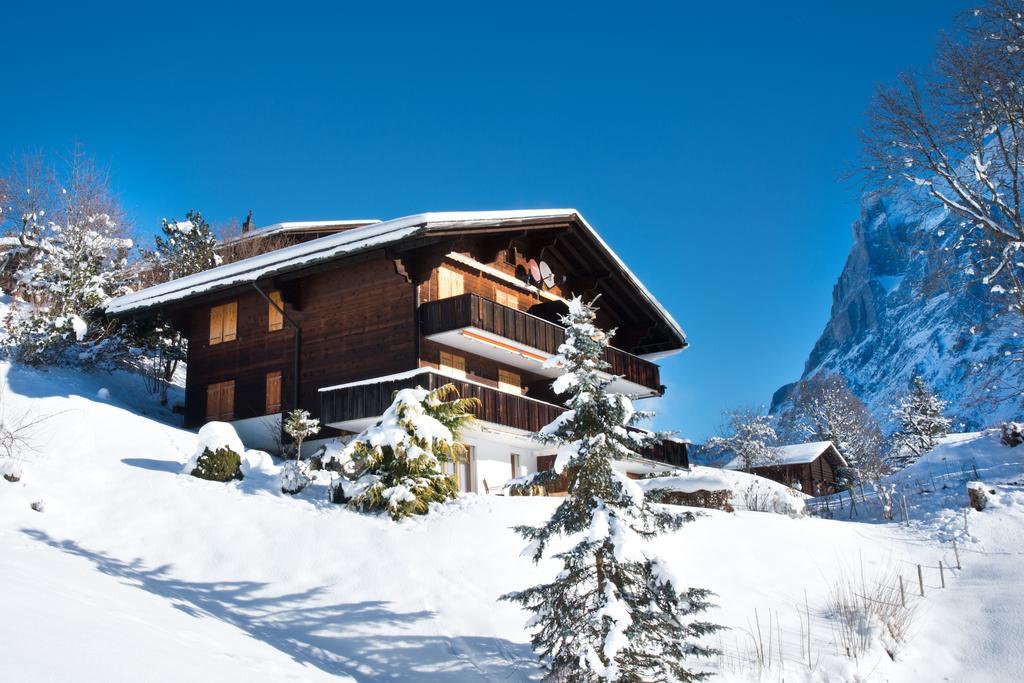 Mom - Alpine Boutique Apartments, Grindelwald Gletscher, Eiger View Terrace Studio Oda fotoğraf